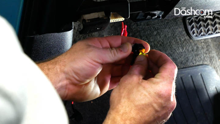 Plugging Removed Fuse Into Dash Cam Fuse Tap