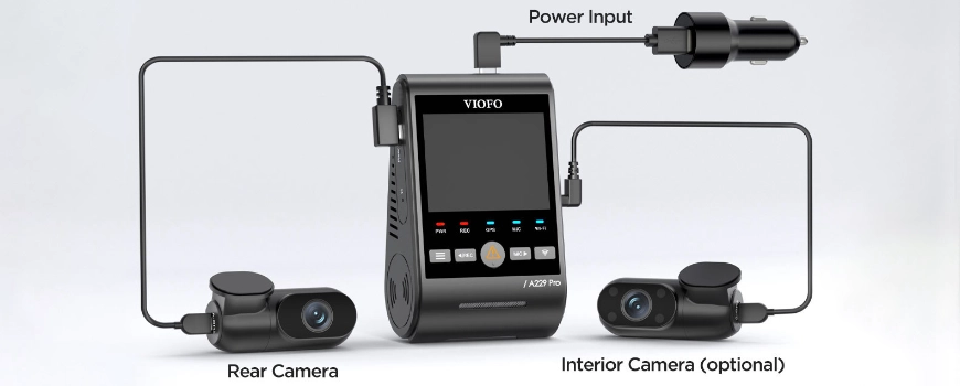VIOFO A229 Pro Duo Dash Cam | Easy Installation