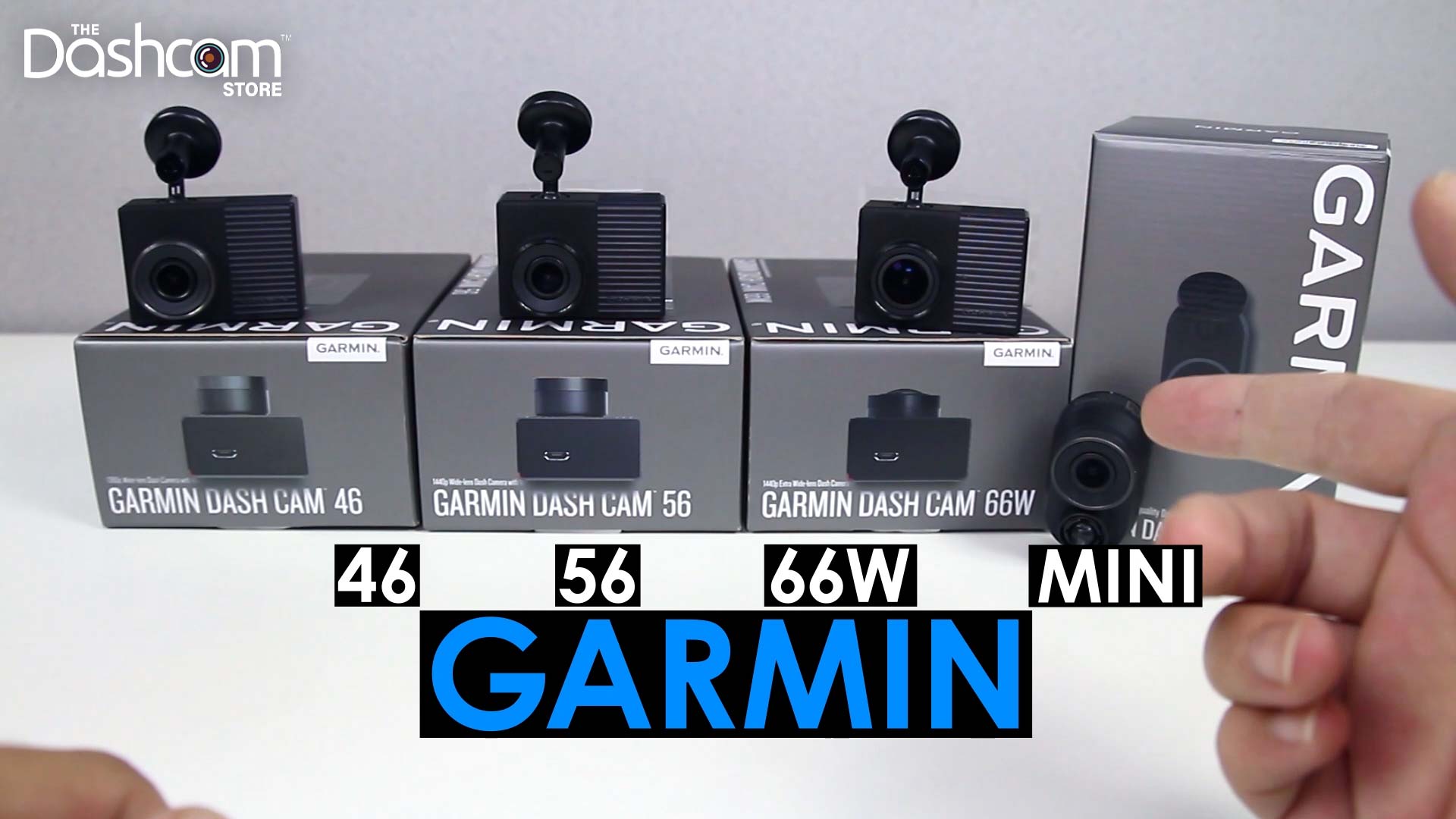 Unboxing the Garmin 46, 56, 66W, & Mini Dash Cams - The Dashcam Store