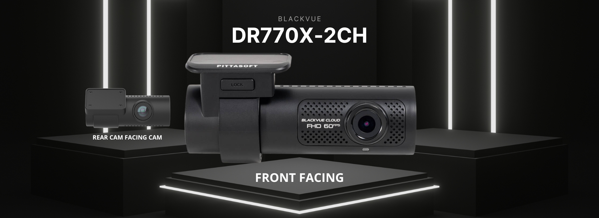BlackVue DR770X-BOX 3-Channel Dash Cam for Front, Interior & Rear