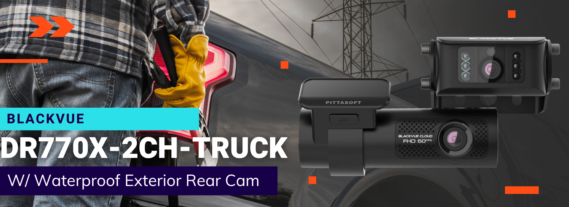 BlackVue DR770X-2CH Truck Full HD Cloud Dash Cam — BlackboxMyCar