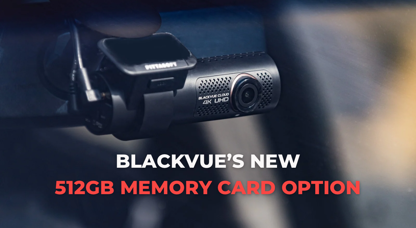 BlackVue’s 512 GB Memory Cards Have Arrived