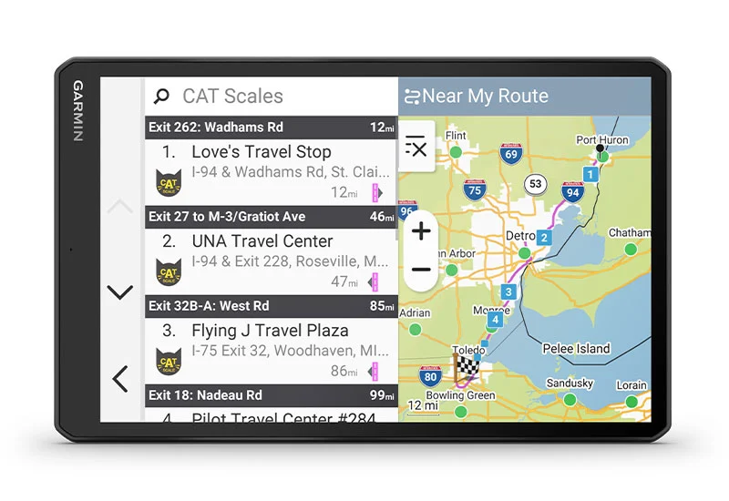 Garmin Dezl OTR Trucking Gps Nav | Cat Scale Locator