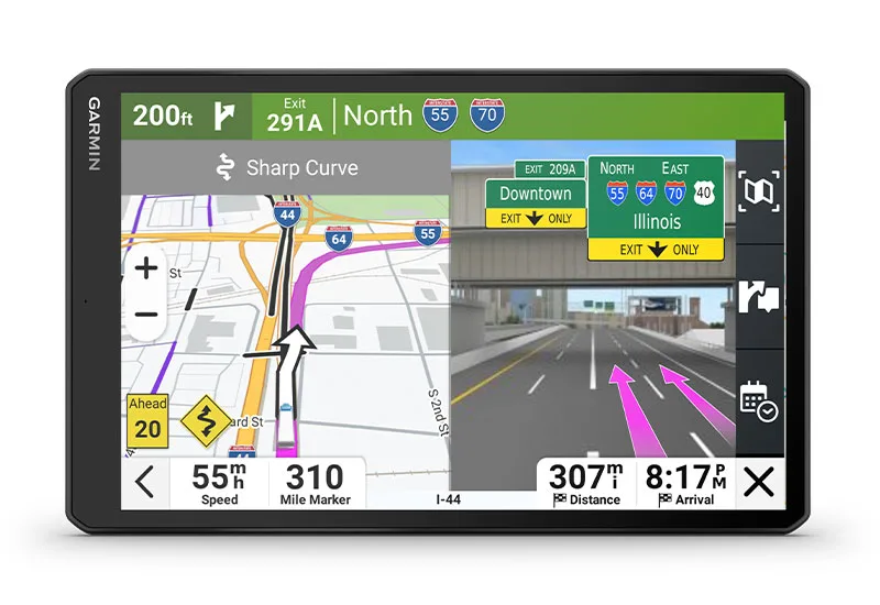 Garmin Dezl OTR Trucking Gps Nav | High-Res Touchscreen