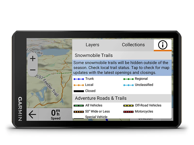 Garmin Tread 2 | Snowmobile Trails