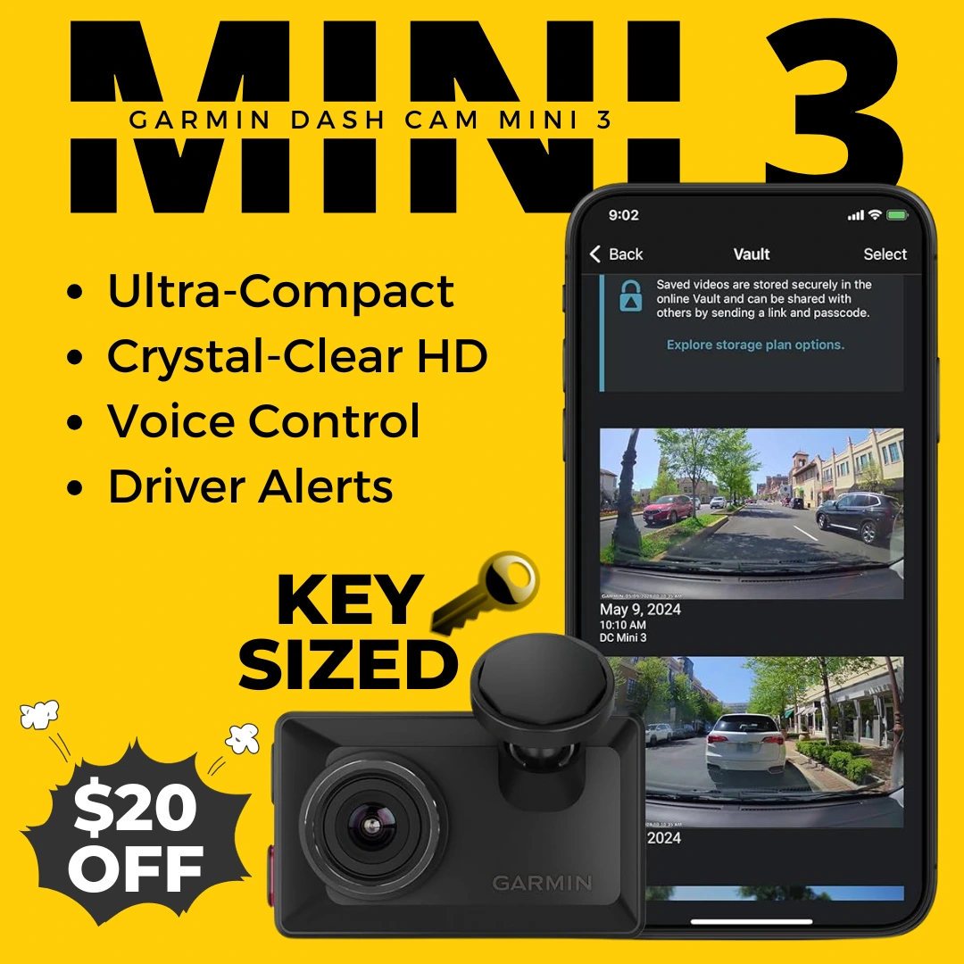 Garmin Dash Cam Mini 3