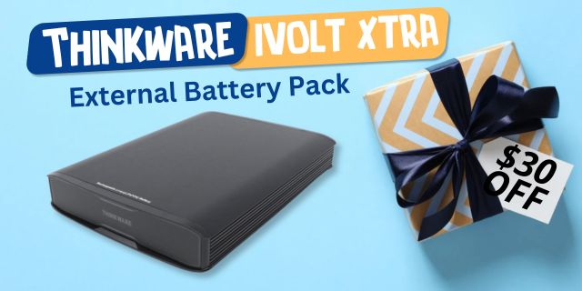 Thinkware iVolt Xtra External Dash Cam Battery Pack