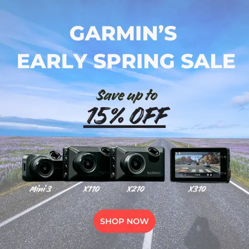 Garmin Dash Cam Spring Sale