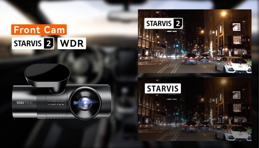 VANTRUE N5 - The First 4 Channel 360° Dash Cam with STARVIS 2