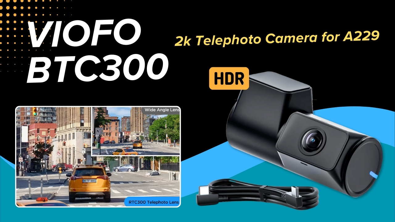 VIOFO RTC300 Telephoto Camera | Banner