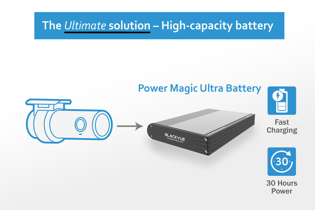 OPEN BOX] BlackVue Power Magic Ultra Battery Pack (B-124X