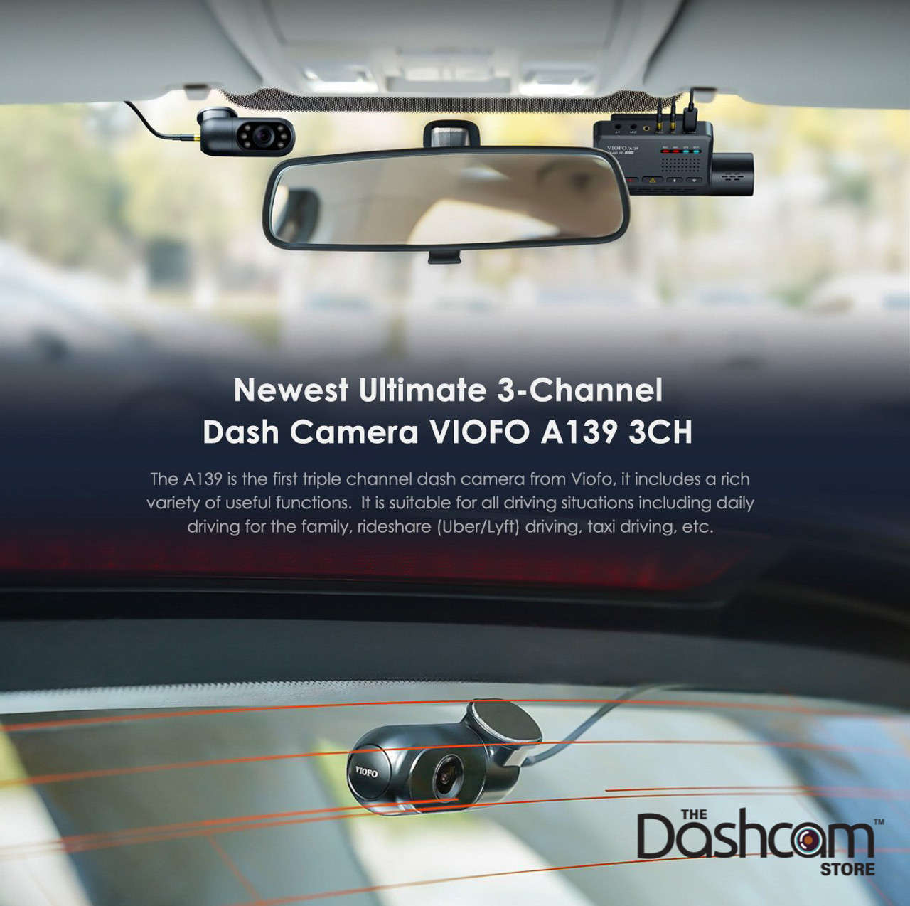 3 Cheers New 3-Channel Dash Camera Systems The Dashcam Store