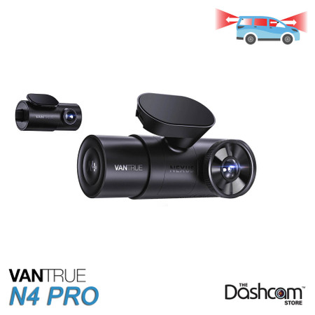 Vantrue N4 PRO 3-Channel Dash Cam For Front, Inside And Rear Recording | for Front + Inside + Rear Video and Audio Recording