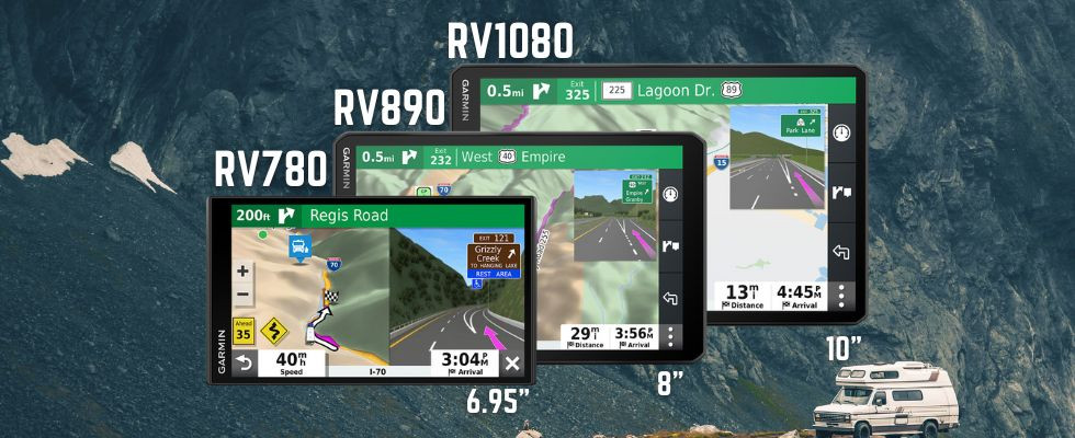 Shop Garmin Camper Advanced GPS Navigators | RV780/890/1090